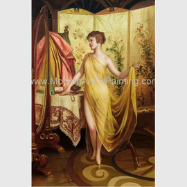 بازتولید نقاشی رنگ روغن برهنه زن کلاسیک نقاشی رنگ روغن افراد نقاشی شده با دست