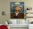نقاشی های ونسان ون گوگ بازتولید خود پرتره روی بوم برای دکور خانه
