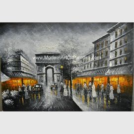 بوم نقاشی شهر پاریس، میله های هنر انتزاعی مدرن نقاشی رنگ روغن