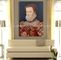 بازتولید نقاشی رنگ روغن بانوی سلطنتی نقاشی رنگ روغن قصر نجیب برای دکوراسیون منزل