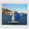نقاشی واقعی قایق بادبانی روی بوم، نقاشی پرتره سفارشی از عکس